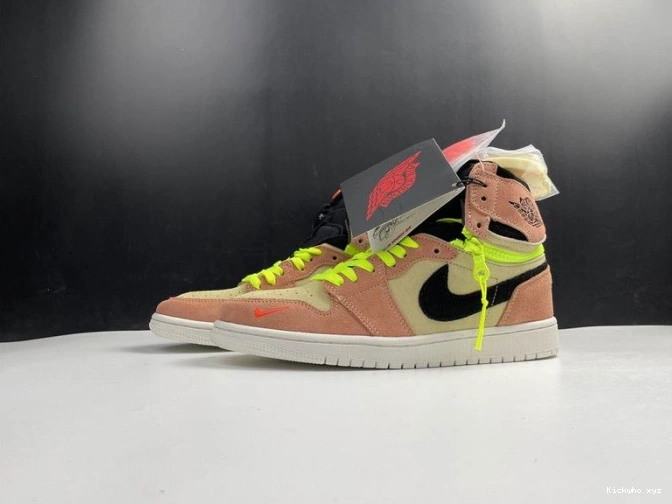 Air Switch 1 CW6576-800 High Jordan Peach 0709